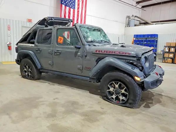 1C4HJXFG5LW188707 — 2020 Jeep Wrangler, фото 4 с аукциона Copart, Опрокидывание