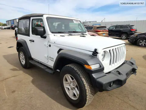 2020 Jeep Wrangler Sport VIN 1C4GJXAG8LW151797 фото 4