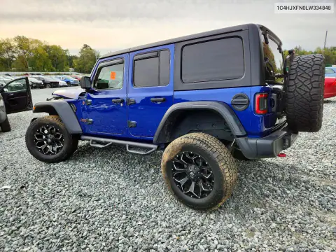 2020 Jeep Wrangler Unlimited Rubicon VIN 1C4HJXFN0LW334848 фото 2
