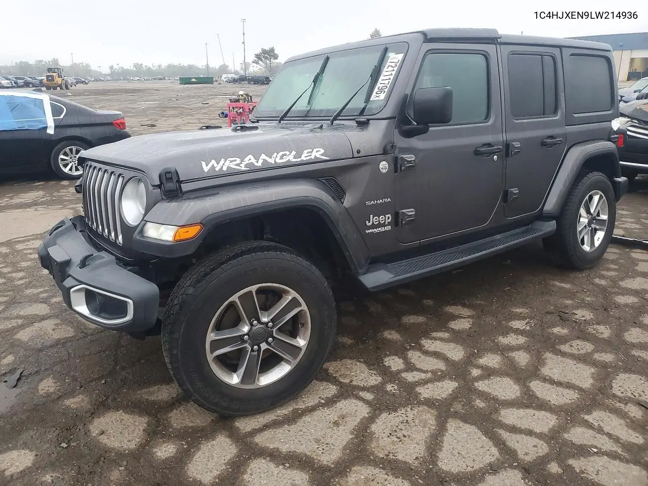 2020 Jeep Wrangler Unlimited Sahara VIN 1C4HJXEN9LW214936 фото 1
