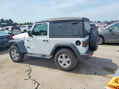 2021 JEEP WRANGLER VIN 1C4GJXAG1MW863893 фото 2
