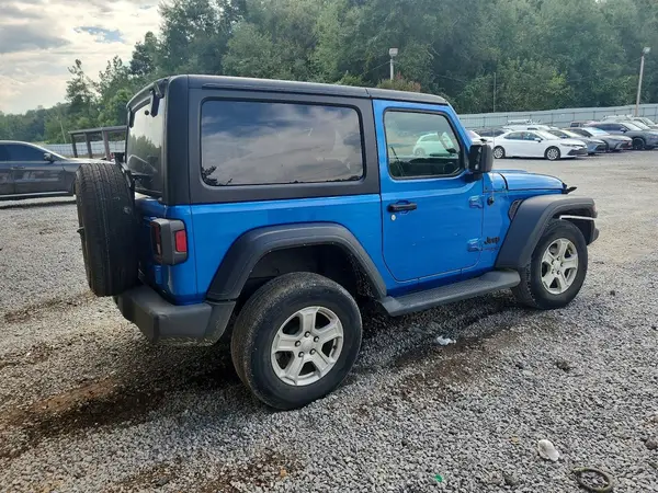 1C4GJXAG5MW760895 — 2021 Jeep Wrangler, фото 3 с аукциона Copart, Боковая часть