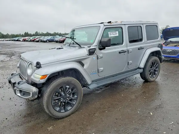 1C4JJXP68MW760121 — 2021 Jeep Wrangler, Крыша (Top/Roof), фото до ремонта