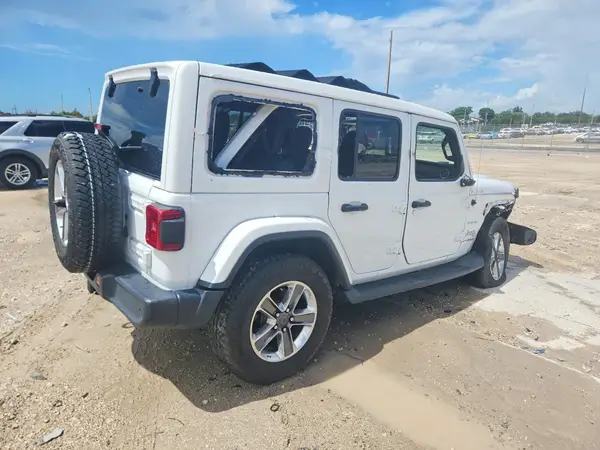 1C4HJXEGXMW501558 — 2021 Jeep Wrangler, фото 3 с аукциона Copart 06.10.2026, Передняя часть