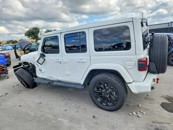 1C4HJXEN9MW529236 — 2021 Jeep Wrangler, фото 2 с аукциона Copart, Ходовая часть