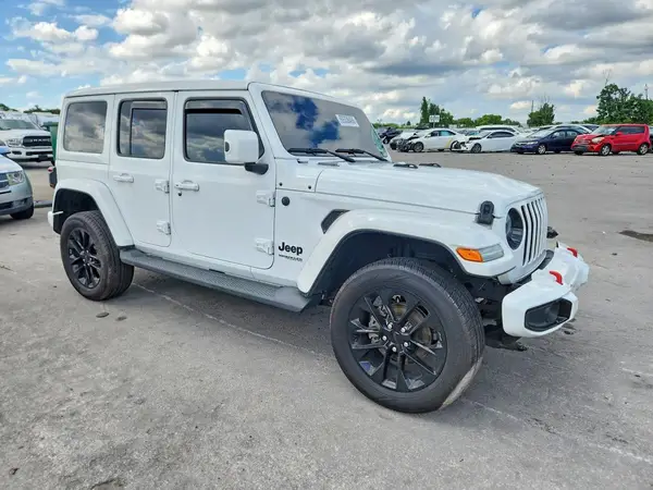 1C4HJXEN9MW529236 — 2021 Jeep Wrangler, фото 4 с аукциона Copart, Ходовая часть