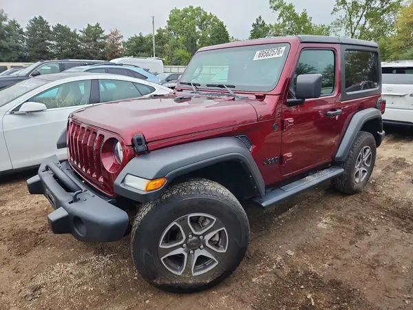 1C4GJXAG6MW864148 — 2021 Jeep Wrangler, Боковая часть (Side), фото до ремонта