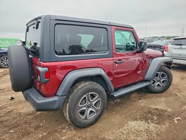 1C4GJXAG6MW864148 — 2021 Jeep Wrangler, фото 3 с аукциона Copart, Боковая часть