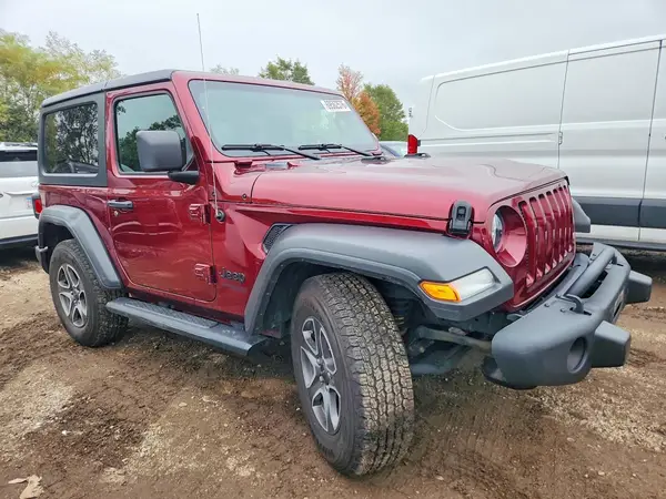 1C4GJXAG6MW864148 — 2021 Jeep Wrangler, фото 4 с аукциона Copart, Боковая часть