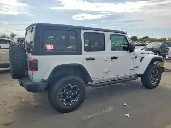 1C4JJXR60MW803265 — 2021 Jeep Wrangler, фото 3 с аукциона Copart, Передняя часть