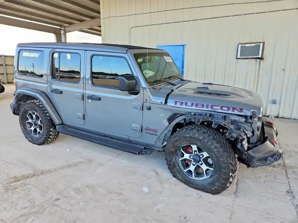 1C4HJXFG4MW647503 — 2021 Jeep Wrangler, фото 4 с аукциона Copart, Передняя часть