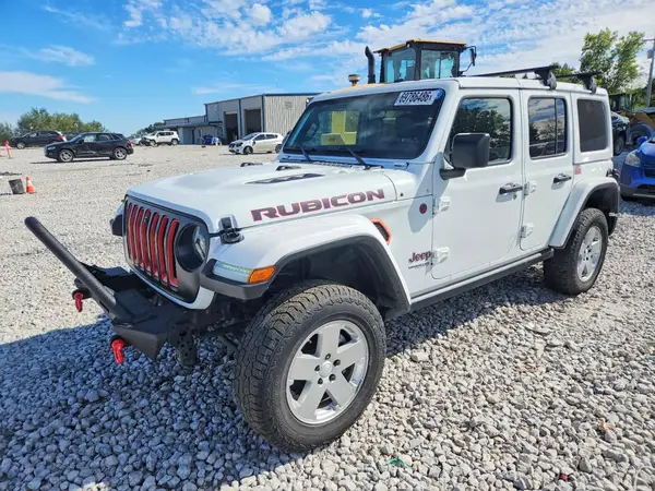 1C4HJXFG6MW599499 — 2021 Jeep Wrangler, Задняя часть (Rear End), фото до ремонта