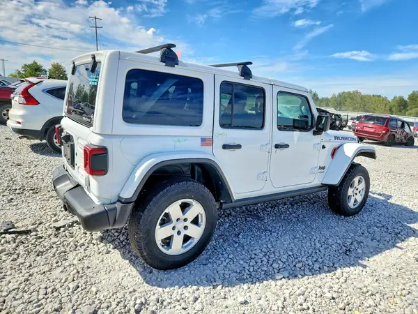 1C4HJXFG6MW599499 — 2021 Jeep Wrangler, фото 3 с аукциона Copart, Задняя часть