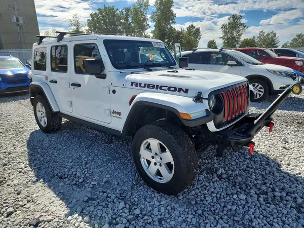 1C4HJXFG6MW599499 — 2021 Jeep Wrangler, фото 4 с аукциона Copart, Задняя часть