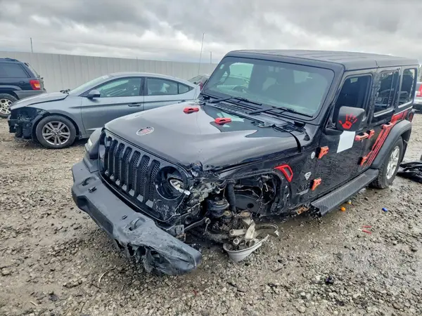 1C4HJXKNXMW797832 — 2021 Jeep Wrangler, фото 4 с аукциона Copart 06.10.2026, Передняя часть