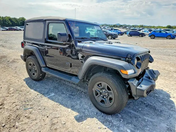 1C4HJXAG4MW836286 — 2021 Jeep Wrangler, фото 4 с аукциона Copart, Передняя часть