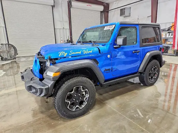 1C4GJXANXMW702165 — 2021 Jeep Wrangler, Передняя часть (Front End), фото до ремонта
