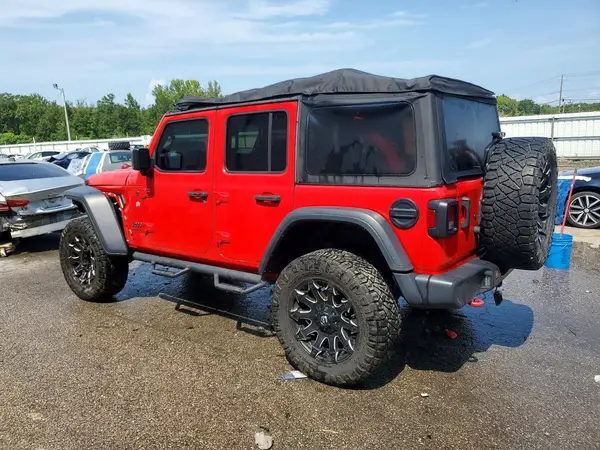 1C4HJXFN7MW726615 — 2021 Jeep Wrangler, фото 2 с аукциона Copart, Передняя часть