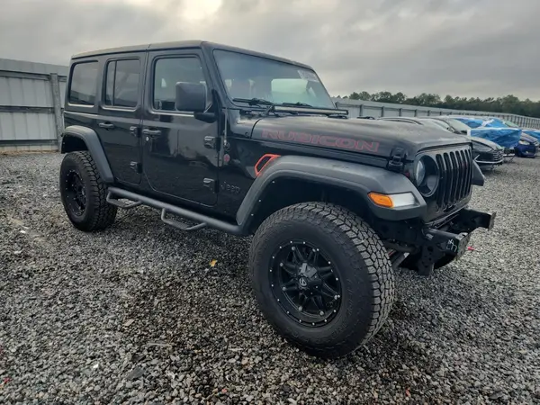 1C4HJXDG2MW803539 — 2021 Jeep Wrangler, фото 4 с аукциона Copart, Задняя часть