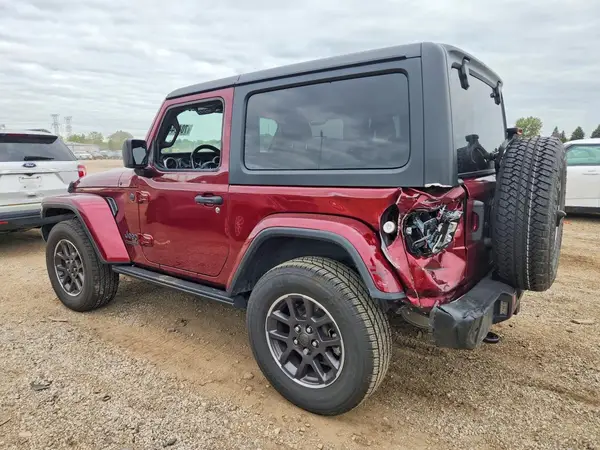 1C4HJXAG5MW576013 — 2021 Jeep Wrangler, фото 2 с аукциона Copart, Задняя часть
