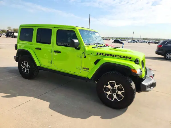 1C4HJXFN8MW794261 — 2021 Jeep Wrangler, фото 4 с аукциона Copart 12.10.2026, Передняя часть