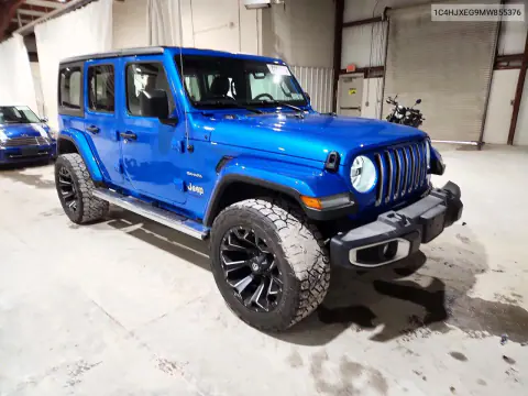 2021 Jeep Wrangler Unlimited Sahara VIN 1C4HJXEG9MW855376 фото 4
