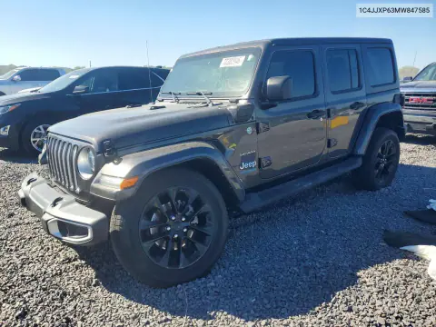 1C4JJXP63MW847585 — 2021 Jeep Wrangler, Ходовая часть, фото до ремонта