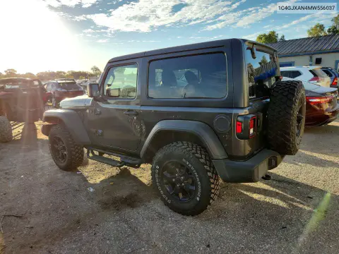 2021 Jeep Wrangler Sport VIN 1C4GJXAN4MW556037 фото 2