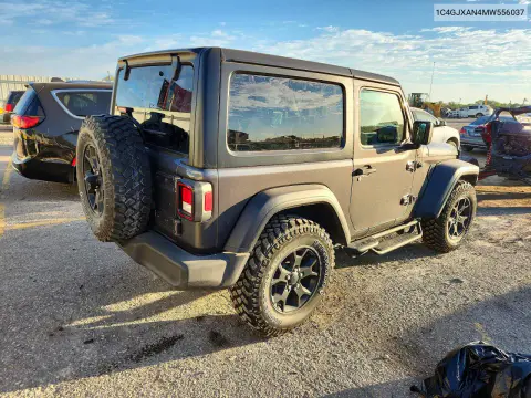 2021 Jeep Wrangler Sport VIN 1C4GJXAN4MW556037 фото 3