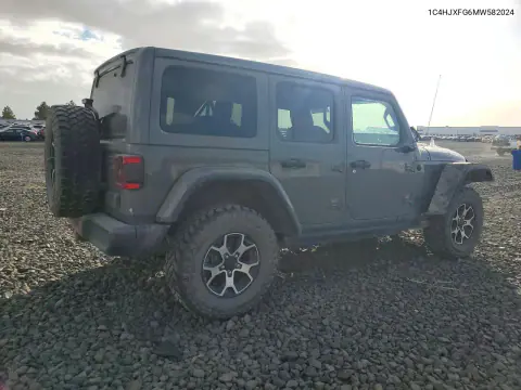 2021 Jeep Wrangler Unlimited Rubicon VIN 1C4HJXFG6MW582024 фото 3