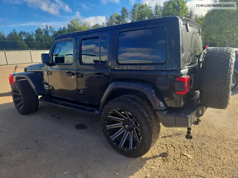 2022 Jeep Wrangler Unlimited Sahara VIN 1C4HJXEN6NW268892 фото 2