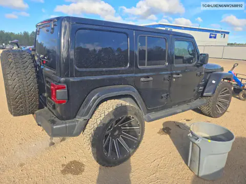 2022 Jeep Wrangler Unlimited Sahara VIN 1C4HJXEN6NW268892 фото 3