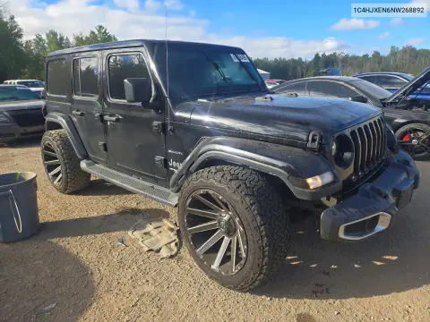 2022 Jeep Wrangler Unlimited Sahara VIN 1C4HJXEN6NW268892 фото 4