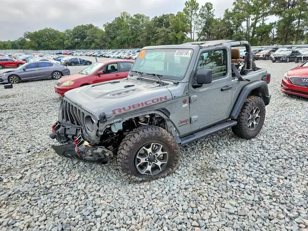 1C4HJXCN6NW143636 — 2022 Jeep Wrangler, Передняя часть (Front End), фото до ремонта