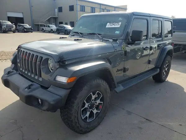 1C4HJXDG7NW183322 — 2022 Jeep Wrangler, Передняя часть (Front End), фото до ремонта