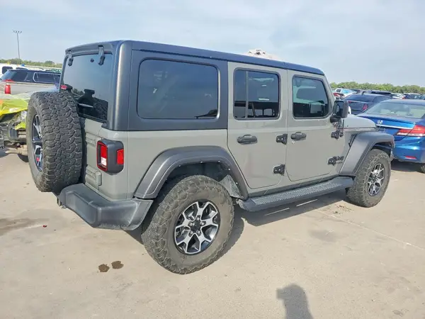 1C4HJXDG7NW183322 — 2022 Jeep Wrangler, фото 3 с аукциона Copart, Передняя часть