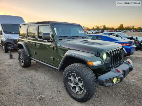 2022 Jeep Wrangler Unlimited Rubicon VIN 1C4HJXFN4NW239941 фото 4