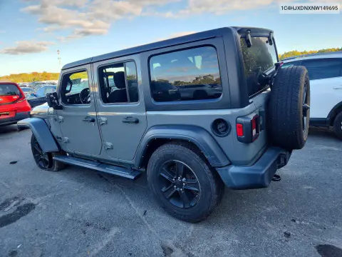 2022 Jeep Wrangler Unlimited Sport VIN 1C4HJXDNXNW149695 фото 2
