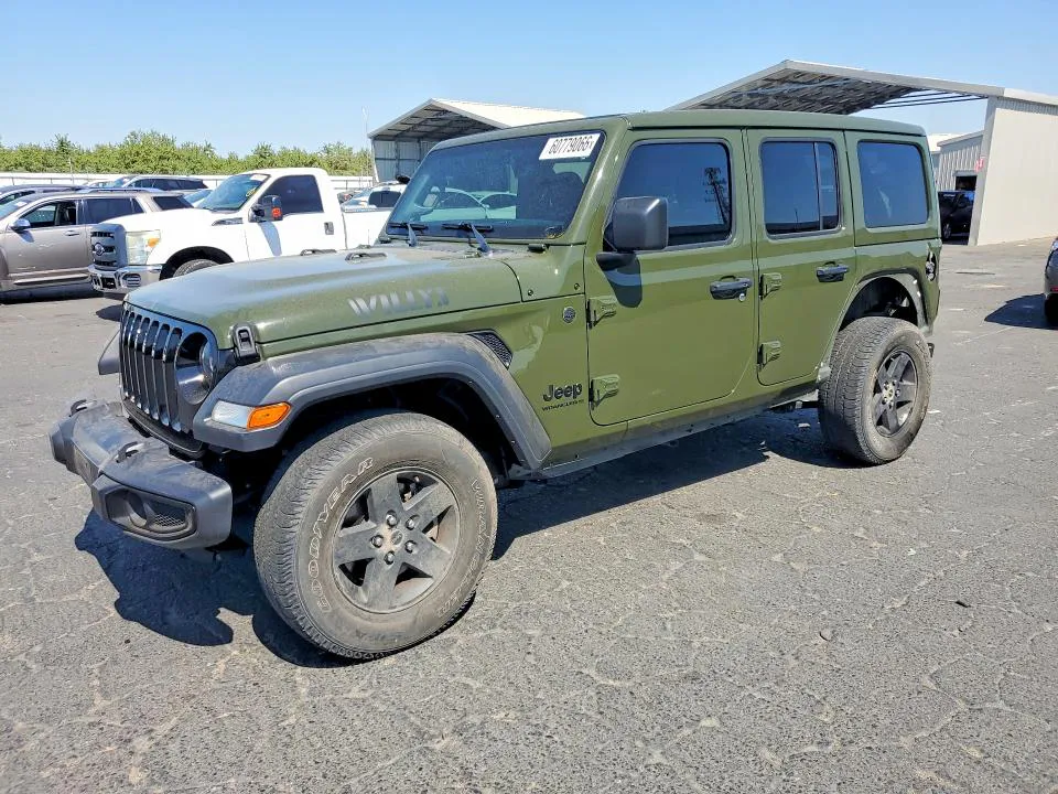2023 Jeep Wrangler VIN 1C4HJXDN1PW649165 фото 1