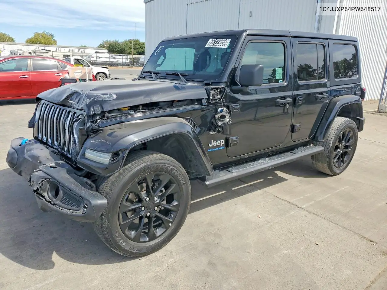 2023 Jeep Wrangler Sahara 4Xe VIN 1C4JJXP64PW648517 фото 1