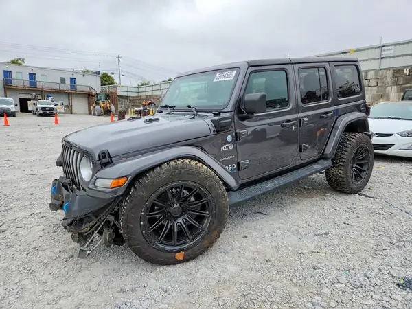 1C4JJXP66PW689943 — 2023 Jeep Wrangler, Передняя часть (Front End), фото до ремонта
