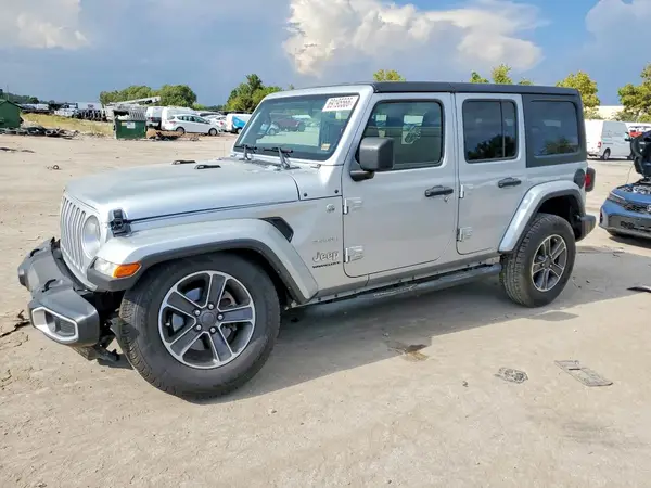 1C4HJXEN1PW695108 — 2023 Jeep Wrangler, Передняя часть (Front End), фото до ремонта