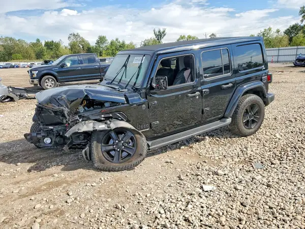 1C4HJXEG7PW653351 — 2023 Jeep Wrangler, Передняя часть (Front End), фото до ремонта