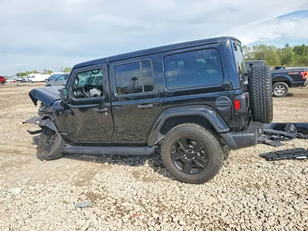 1C4HJXEG7PW653351 — 2023 Jeep Wrangler, фото 2 с аукциона Copart, Передняя часть