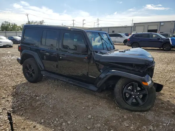1C4HJXEG7PW653351 — 2023 Jeep Wrangler, фото 4 с аукциона Copart, Передняя часть