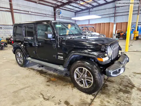 2023 Jeep Wrangler Sahara VIN 1C4HJXEN9PW693106 фото 4