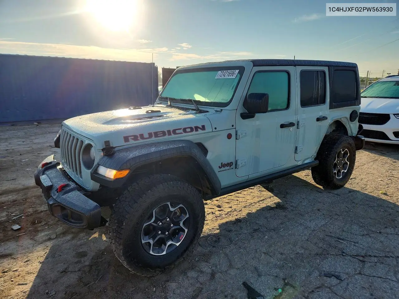 2023 Jeep Wrangler Rubicon VIN 1C4HJXFG2PW563930 фото 1
