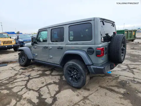 1C4JJXN61PW623657 — 2023 Jeep Wrangler, фото 2 с аукциона Copart, Передняя часть