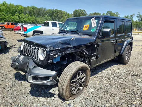 1C4PJXEG4RW328168 — 2024 Jeep Wrangler, Передняя часть (Front End), фото до ремонта