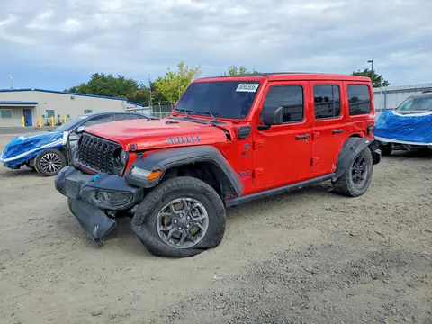 1C4RJXN61RW122595 — 2024 Jeep Wrangler, Задняя часть (Rear End), фото до ремонта